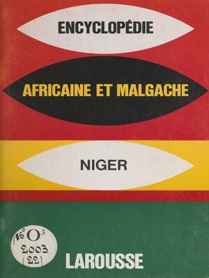 cover image of Encyclopédie africaine et malgache